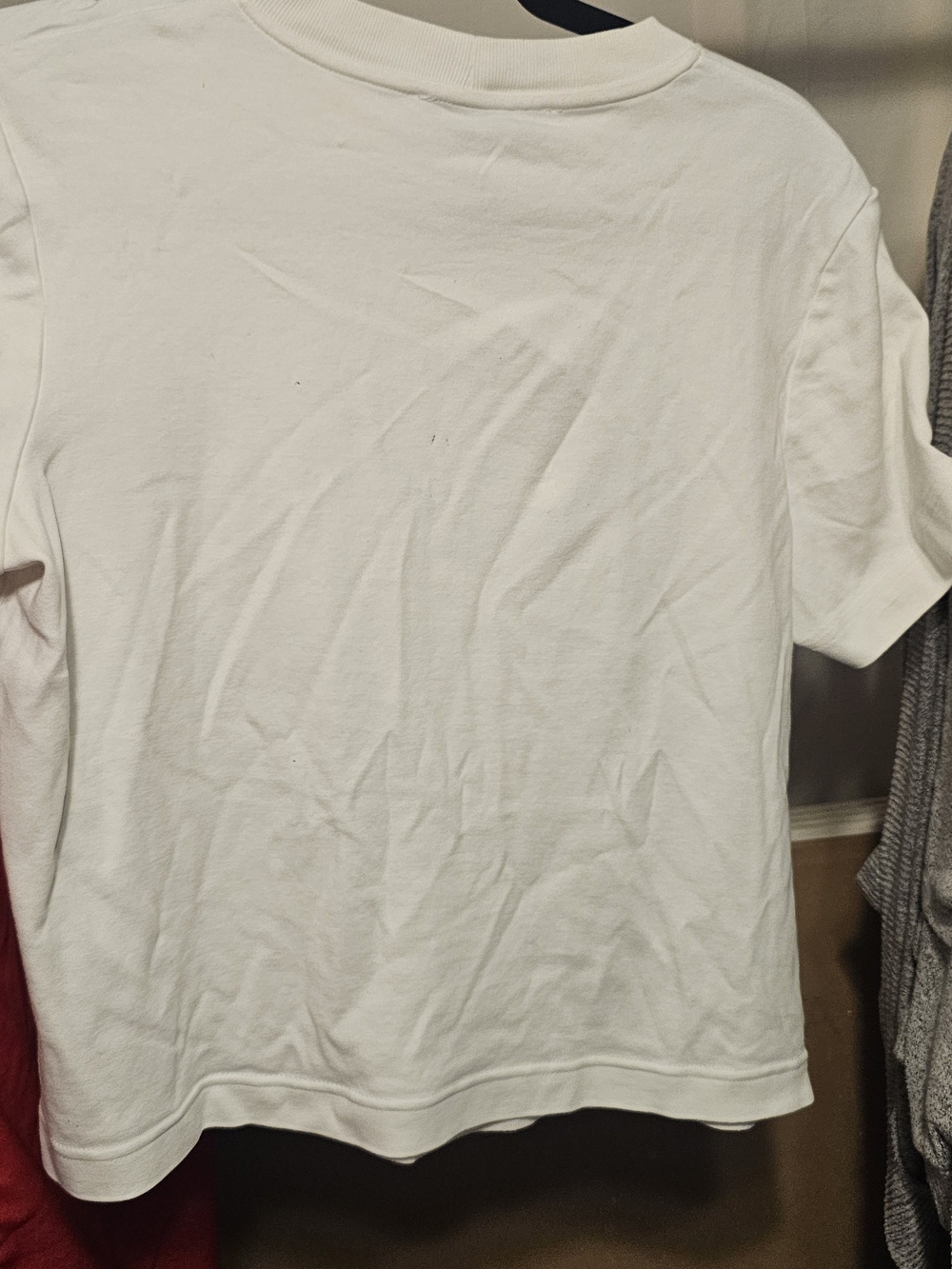Women's White Short-Sleeve Crewneck Tee